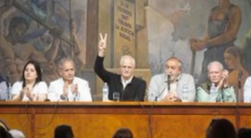 La CGT hizo un acto con Taiana y llamó a 