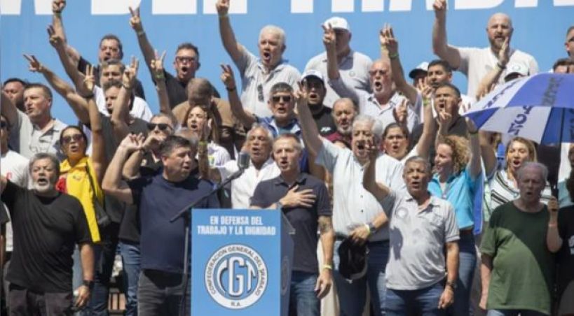 La CGT convocó a un paro general sin movilización para cuando se trate la reforma laboral en Diputados