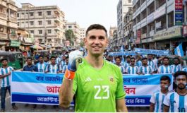 El gran gesto de Dibu Martínez con un periodista de Bangladesh: &ldquo;Amo cómo ellos se sienten argentinos&rdquo;