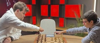 Hazaña argentina: a sus 12 años, Faustino Oro le ganó una partida al número uno del mundo, Magnus Carlsen