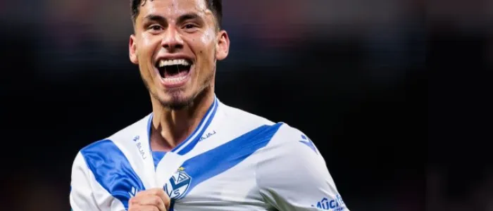 Vélez aplastó 5-0 a Central Córdoba de Santiago del Estero y le pisa los talones a Boca en la tabla anual